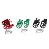 Motorcycle Foot Pegs Sturdy Modification Left Right Pedals Easy Installation for 600 XL600V for Motorbike Accessories