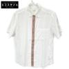 8015436 20Stainless Steel White Tisci-era Cotton Short Sleeve Shirt Tops S whiteUsed