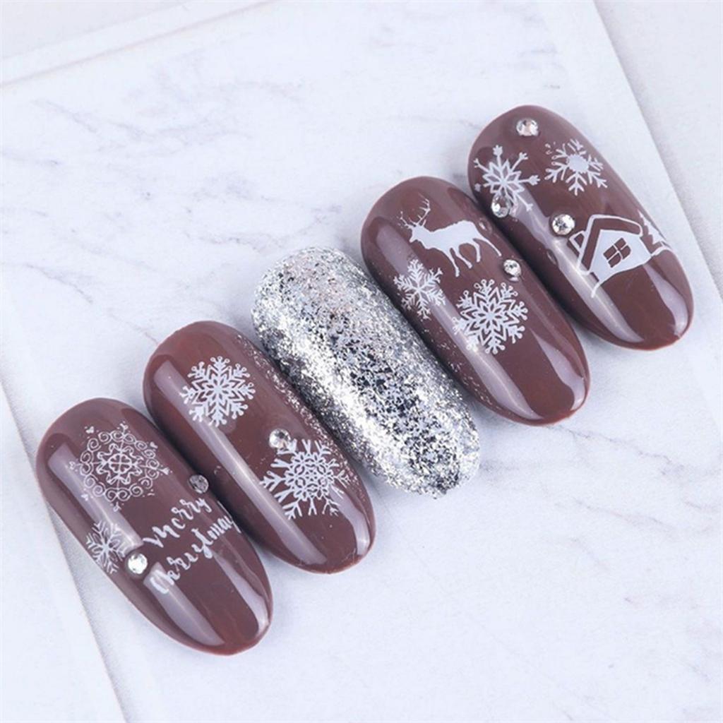 Rotatable Nail Stamper Nail Art Stamper Silicone Jelly Stamper Nails Art Template Tool Nail Art Decoration for Woman