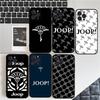 Luxus Mode J-Joop Für IPhone 17 16 15 14 13 12 11 Pro Max 13 17Air Stoßfest Weiche Handyhüllen Coque