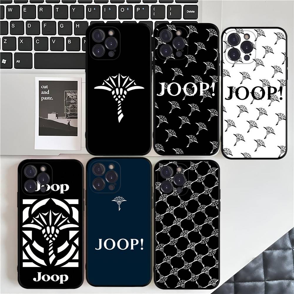 Luxus Mode J-Joop Für IPhone 17 16 15 14 13 12 11 Pro Max 13 17Air Stoßfest Weiche Handyhüllen Coque