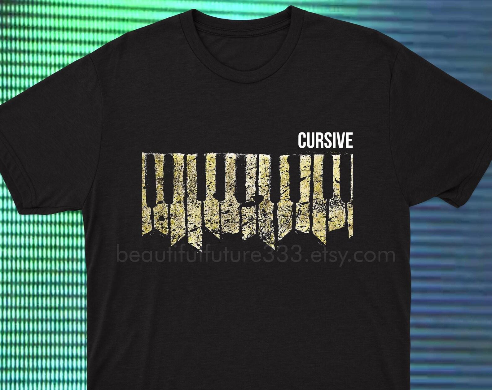 Cursive T shirt Emo Post Hardcore 3XL