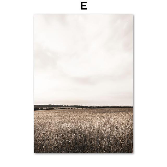 Dandelion Reed Flower Windmill Plant Wall Art Canvas Painting Nordic Posters And Prints Wall Pictures For Living Room Home Decor