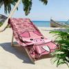 Cartoon Pink Pig Design Towel Beach Towel Quick-drying for Travel Outdoor Sports Jogging Beach and Swimming