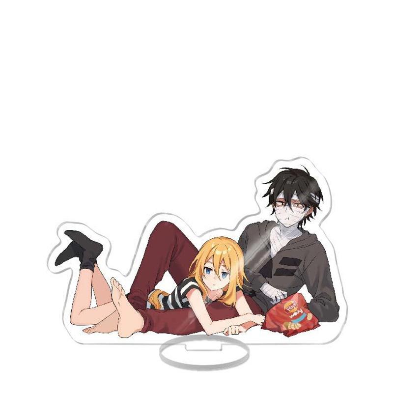 

Anime Game Angels Of Death Ray&zack Acrylic Stand Model Toys Collectible Cartoon Print Cosplay Stand Figure Desk Decor Fans Gift 15 cm