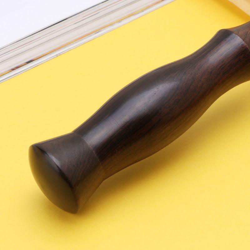 Adjustable Stainless Steel Creaser Press Sideline Ebony Handle Leather Craf Top Sale