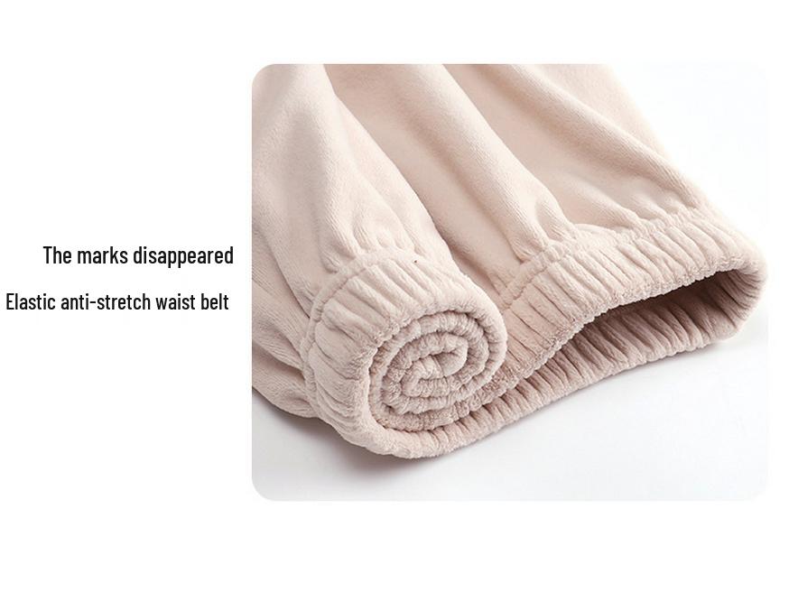 2025 Women's Fleece Winter Pajama Set: Long Sleeve Cardigan & Pants - Cozy, Loose-Fit Homewear