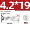 410 Stainless Steel Self-Drilling Flat Head Cross Countersunk Swallowtail Screws