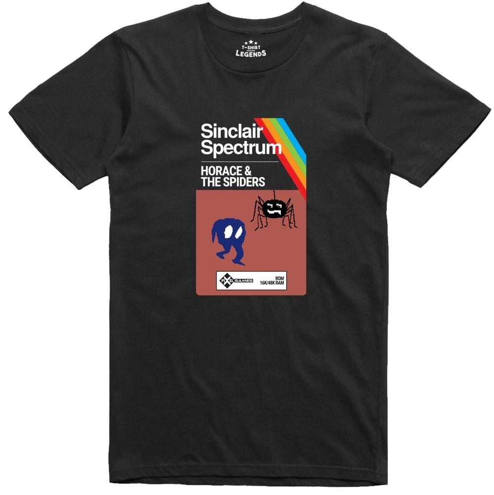 

Horace and the Spiders T Shirt Box Art 8 Bit Officially Licensed Spectrum 48k 2XL