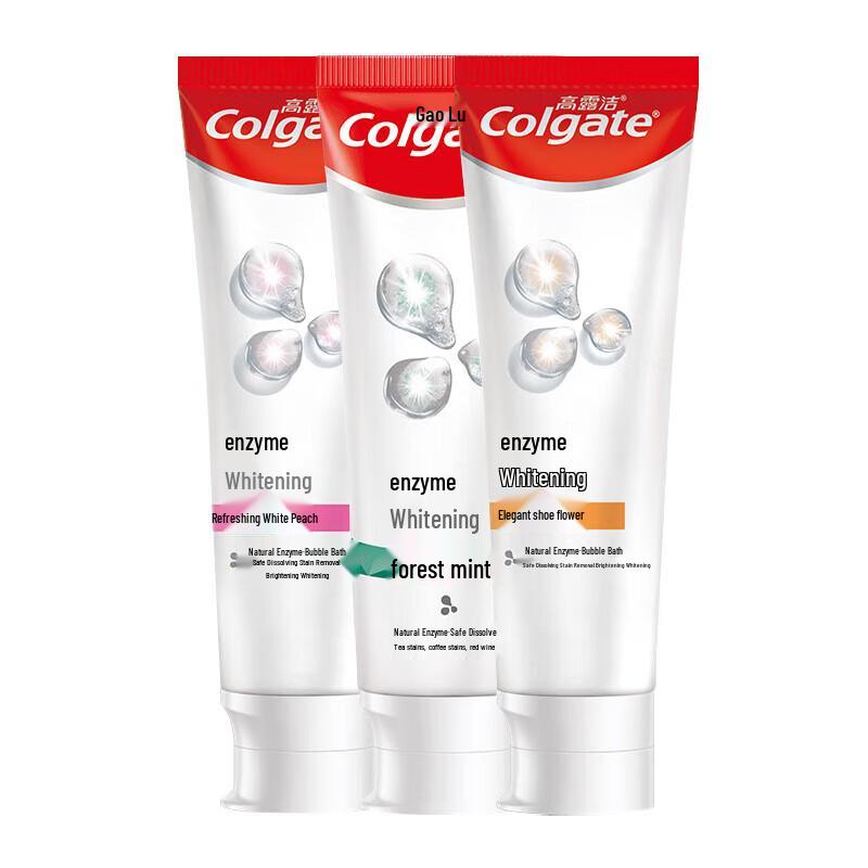 

Colgate Enzyme Whitening Toothpaste 3-Flavor Pack