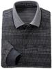 Polo Long Wool Made In Navy [Little Island] Men's Shirt, LL, Navy, Sleeve, Jacquard, Blend, Japan, Wool, Stretch, Jacquard, Father's, Tops, Knitted,