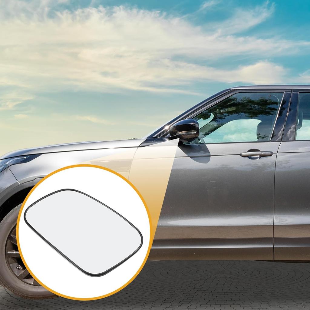 Rear View Mirrors Glass No.CRD100650 - Car Left Side - for LAND ROVER DISCOVERY 1989-2004 Glass Clear - 1 Pc