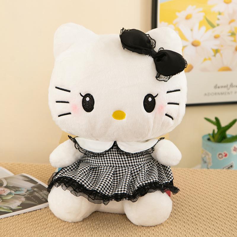 

Plush doll boutique black KT cat throw pillow scissor machine exchange doll gift 30 cm 0.26kg чёрный