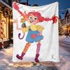 Pippi Longstocking Pattern Blanket for Home Decoration, Bed, Sofa, Car Travel, Camping, Suitable for All Seasons, Birthday Christmas Gift