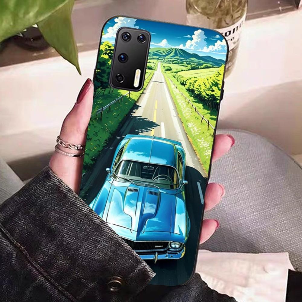 

Classic Vintage Old Retro Car Phone Case For Huawei P 8 9 10 20 30 40 50 Pro Lite Psmart Honor 10 Lite 70 Mate 20lite Huawei P20 Lite