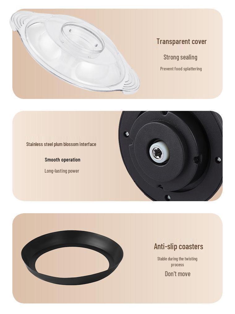 Electric Stainless Steel Meat Grinder & Multi-functional Chopper for Pepper, Garlic, and Vegetables