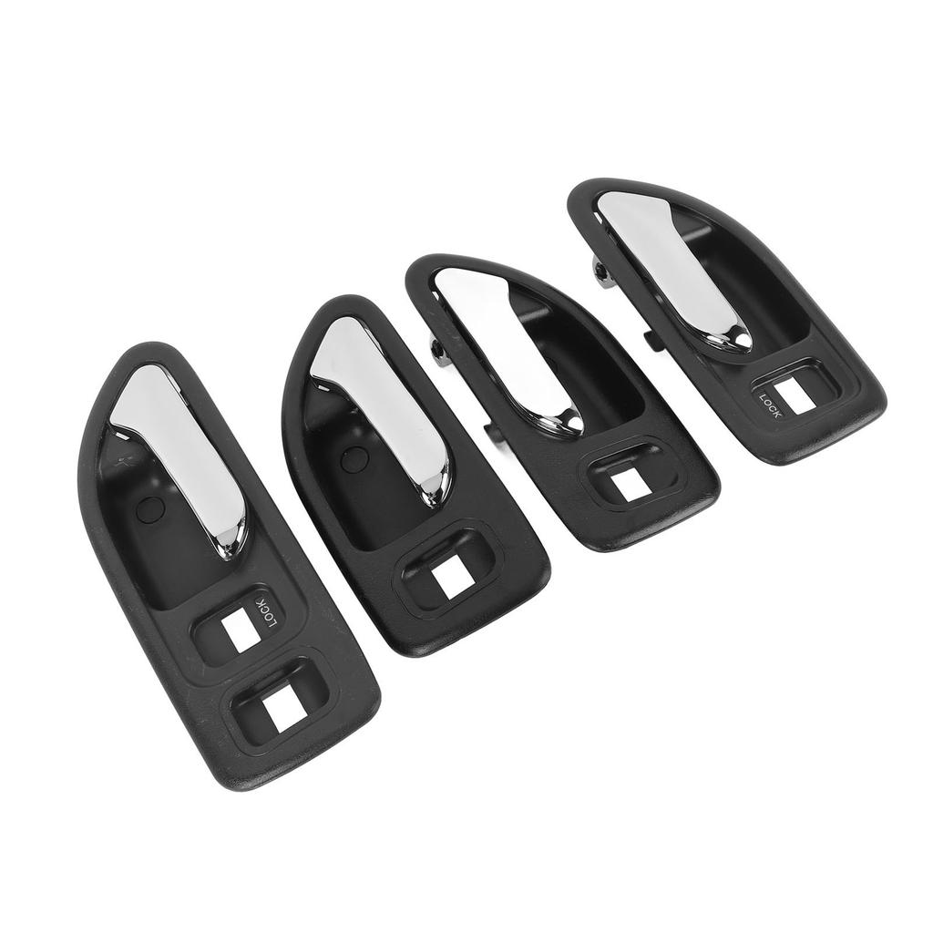 4Pcs Interior Door Handle 72125SV4013ZC Stylish Look Enhanced Grip Inside Inner Door Handle for Vehicle