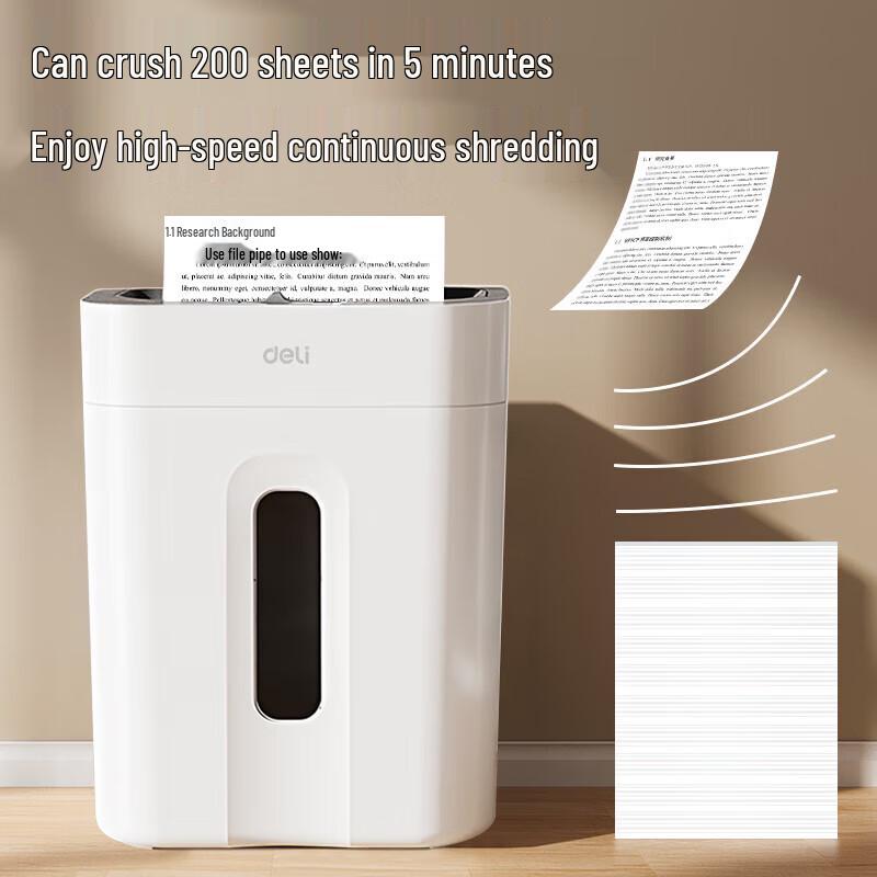 Deli Automatic Paper Shredder for Office and Home CN plug (adapter included)