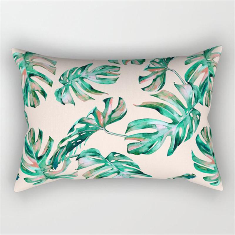 Tropical Plants Sofa Cushion Decor Pillow Home Decor Bedroom Living Room Decor Pillowcase