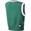 Fila Letter Jacquard Color Block V-Neck Sleeveless Knitted Vest Women tops A11W233404F-ZA