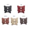 wbglh0 1Pcs Car Seat Headrest Auto Logo Neck Pillow For New Skoda Octavia Kodiaq Fabia Superb Karoq Yeti Rapid Mk3 Vrs Kamiq Derivati