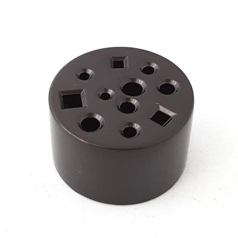 Copper Alloy Incense Holder 11 Holes Multi Hole Line Design Incense Burner Metal for Incense Sticks Mini Home Fragrance Products.