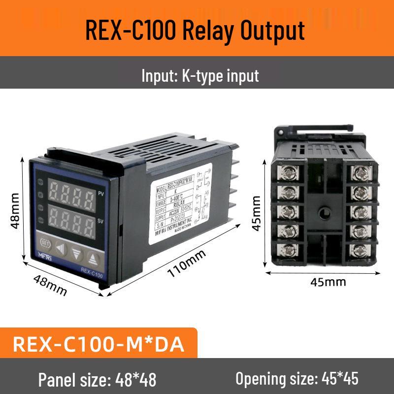 REX-C100 Smart PID Digital Temperature Controller 220V