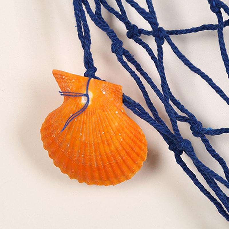 100X200Cm Beach Themed Fish Net Decorations Wall Mounted For Pirate Mermaid Beach Party Home Bedroom Decoration