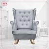 Diana Rocking Chair, Scandinavian, Family Meble, Grey, Light Grey