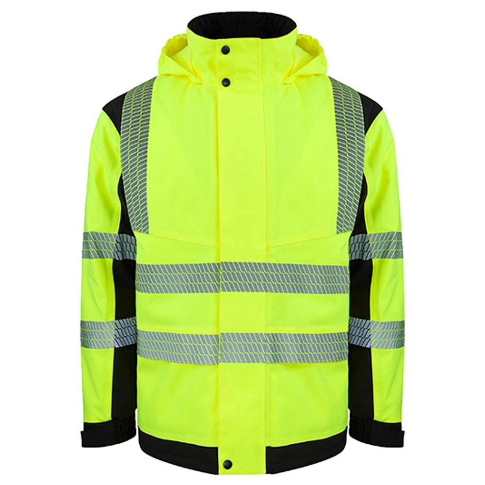 Korntex Mens Copenhagen Hi-Vis Printable Safety Soft Shell Jacket