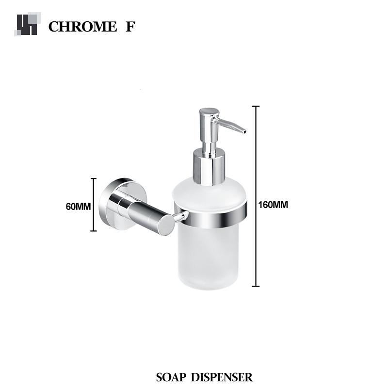 Dozator de săpun montat pe perete, dozatoare de săpun din oțel inoxidabil, detergent de bucătărie, pompă, sticlă, săpun, dozator de perete pentru baie