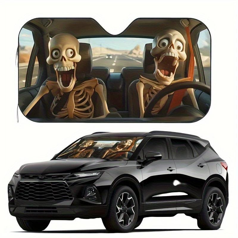 Retractable Car Sunshade Umbrella: UV Protection & Heat Insulation for Windshield