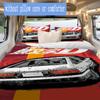 Initial D Pattern Bedding,Quilt Set Quilt Cover Pillowcase Home Birthday Gift (1*duvet cover+2*pillowcase,without core)SSJT0917215