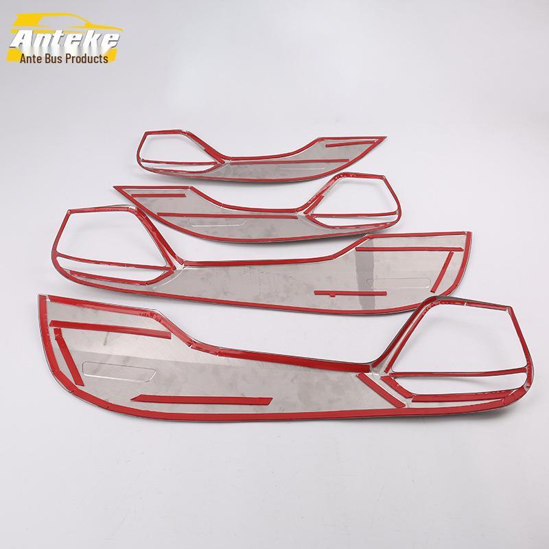 18 Fista Car Door & Armrest Anti-Kick Pad Sequin Decorative Panel Accessories