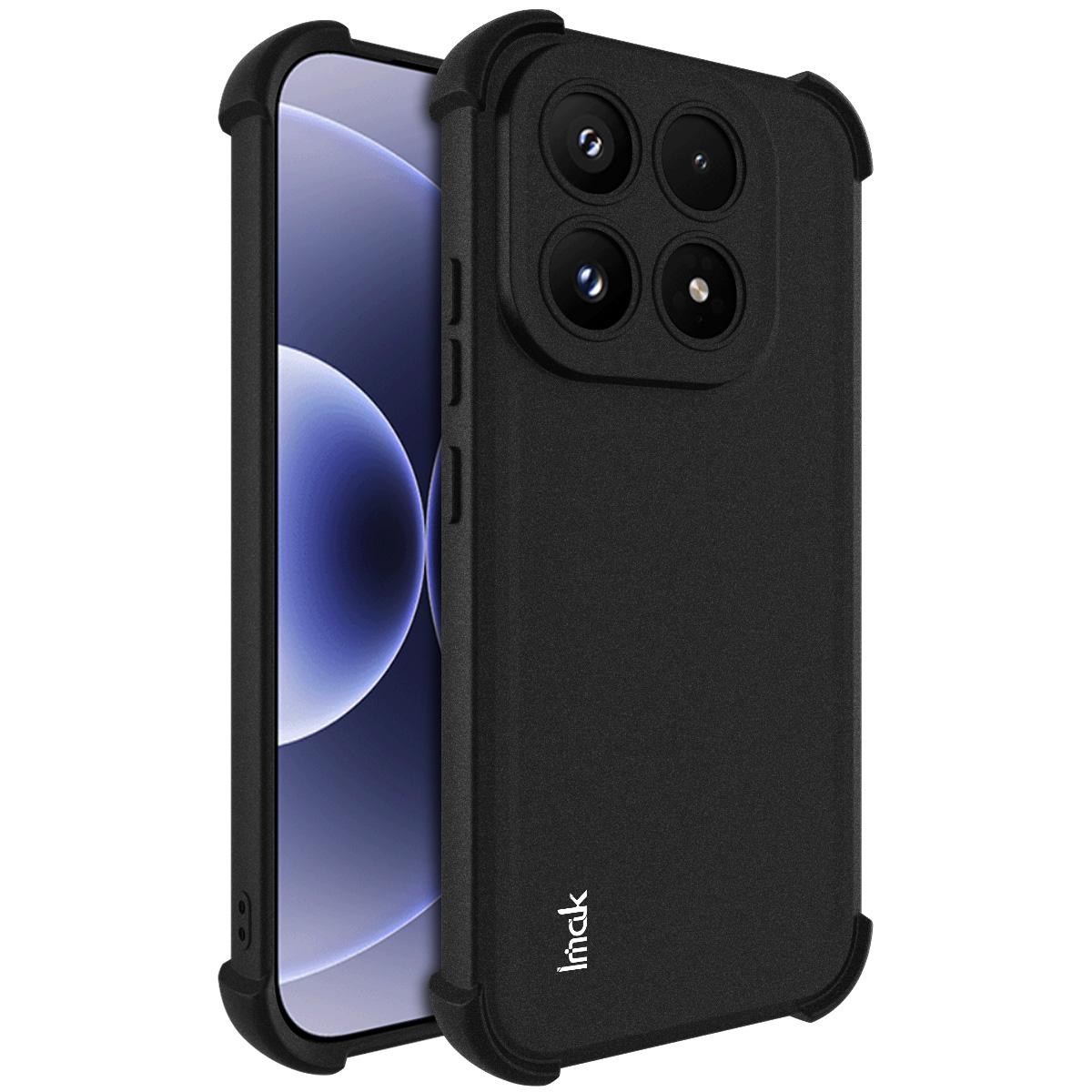 

Для Xiaomi MI 17 Pro Max 5G Чехол для телефона IMAK Ударопрочный Мягкий чехол MI 17 5G чёрный