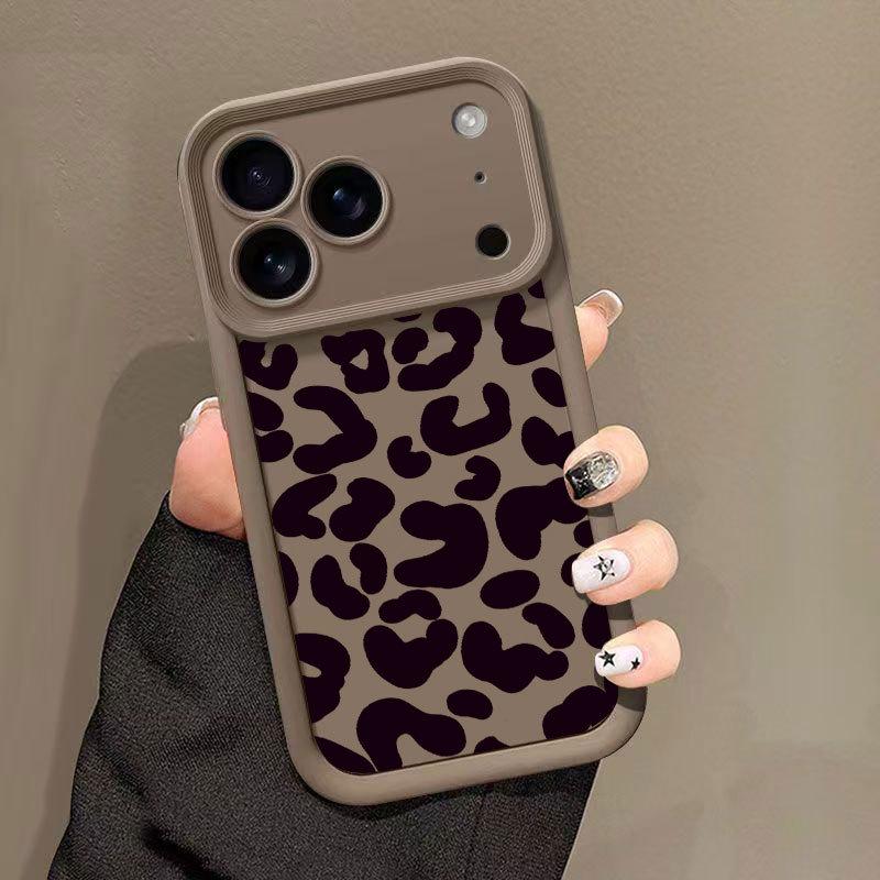 Чехол с леопардовым принтом для iPhone 13/14/15Pro/16ProMax/17 iPhone XS Max