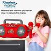 Wireless Karaoke Children's Toy Plastic Music Speaker Karaoke Machine  Children Singing