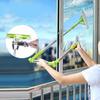New Telescopic High-rise Cleaning Glass Sponge Mop Multi Cleaner Brush Washing Windows Dust Brush