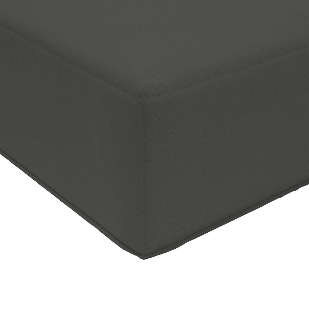 Outdoor Sofa Cushion 2 Pcs Anthracite Polyester