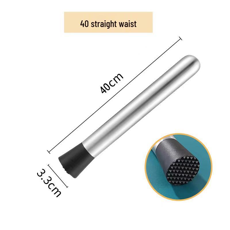 Stal nierdzewna Kruszarka do lodu i wyciskarka w formie pałeczki do koktajli