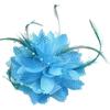 Elegant Flower Feather Hair Clip for Women and Girls Hair Accessory for Weddings Parties and School Performances