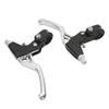 2PCS Mountain Bike Folding Brake Levers All Aluminum Alloy Variable Speed Racing Brake Handle