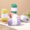 3.52oz Colorful Shiny Thread, Colorful Shiny Thread, Medium Thick Thread, Knitted Sweaters, Vests, Cushions And Other Crafts