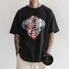 Pennywise Horror Clown Graphic Split Face Design TShirt Unisex T-Shirt