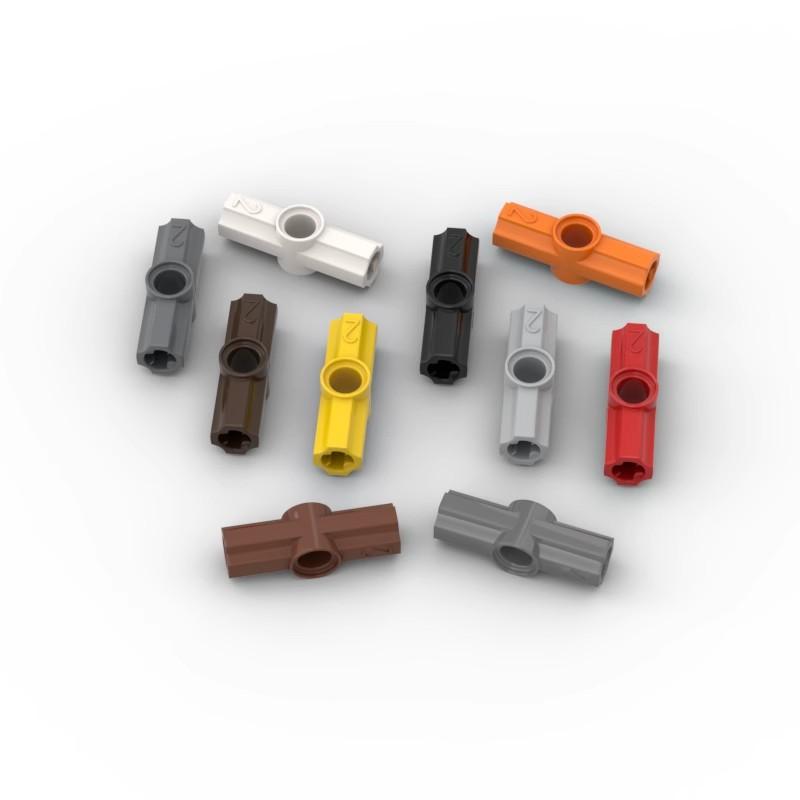 

20pcs MOC Assembles Particles 32034 42134 Axle Pin Connector Angled #2 180 Degrees for Building Blocks Parts Classic Kids Toys