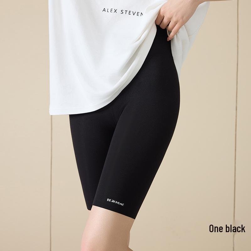 

Women s High-Waist Seamless Leggings Shorts: New, Light, Breathable, Tummy-Control Design with Nude Feel XL