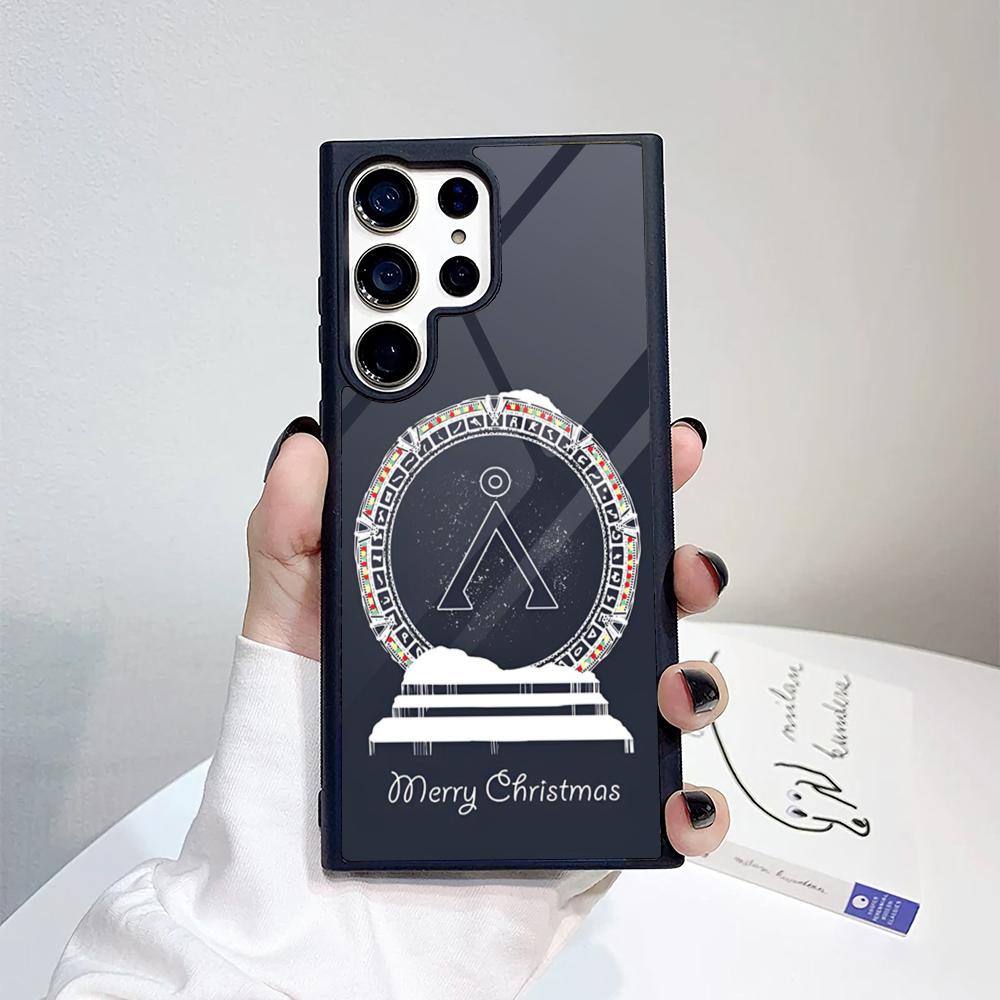 S-Stargate A-Atlantis Handyhülle Für Samsung Galaxy S26 S25 S24 S23 S22 S21 S20 FE Edge Pro Plus Ultra PC+TPU Hülle