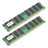 2Pcs Memory Module Desktop Full Compatible DoubleSided 16Grain DDR 1GB 226Mhz PC2100