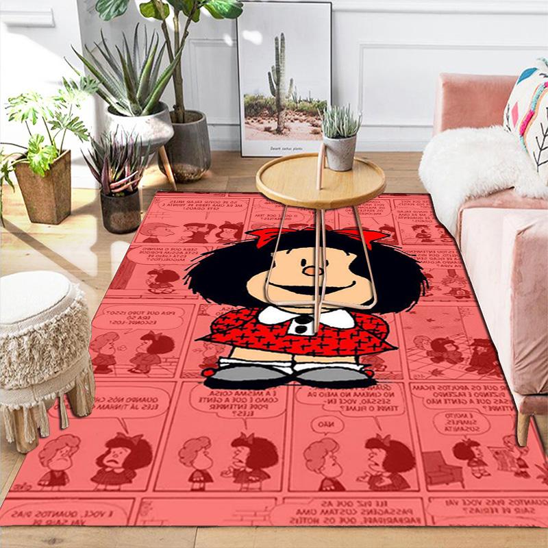 Mafalda Rug Floor Mat for Living Room or Bedroom Soft and Comfortable Carpet a Gift for Birthday and Holiday.NFF0928451