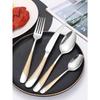 24pcs Stainless Steel Knife, Fork and Spoon Tableware Set, Home 6-person Dinner Tableware, Hotel and Restaurant Available